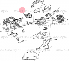Выключатель подсветки и стоп сигнала Cadillac SRX ІІ