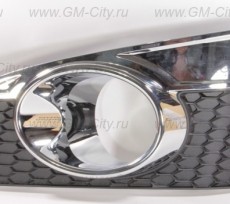 Решетка птф левай хром Chevrolet Captiva C140