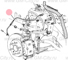 Датчик abs передний Cadillac Escalade ІІІ