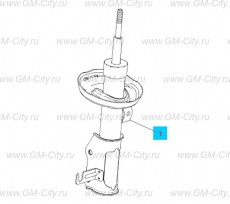 Стойка передней подвески Chevrolet Malibu