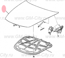 Капот Cadillac CTS ІІІ