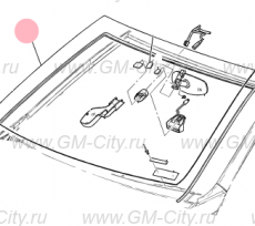 Стекло лобовое Cadillac CTS ІІ
