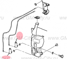 Мотор насоса стеклоомывателя Cadillac Escalade ІІІ