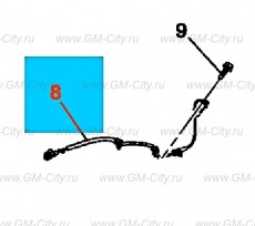 Датчик скорости переднего колеса Chevrolet Malibu