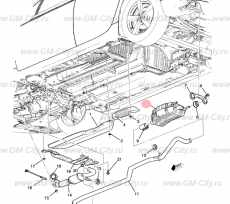 Глушитель задний (с катализатором) Chevrolet Volt I
