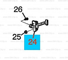 Звено задней боковой двери Chevrolet Malibu