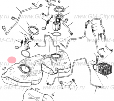 Топливный бак Cadillac CTS ІІІ