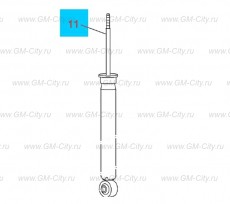 Амортизатор задний Chevrolet Malibu