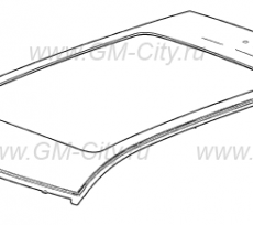 Панель крыши Cadillac SRX ІІ