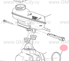 Сальник тормозного цилиндра главного Cadillac ATS