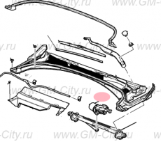 Мотор стеклоочистителя переднего Cadillac ATS