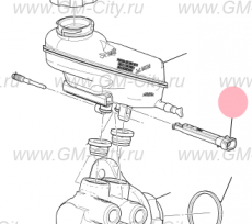 Датчик уровня тормозной жидкости Cadillac ATS