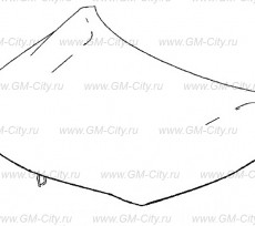 Капот Chevrolet Malibu