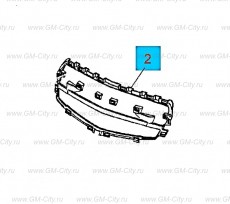 Решетка радиатора внутренняя Chevrolet Malibu