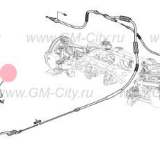 Рычаг стояночного тормоза Cadillac ATS