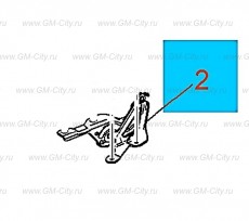 Шарнир капотный Chevrolet Malibu