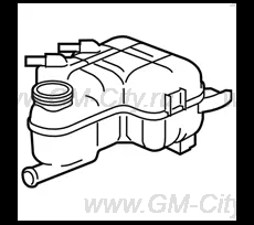 Бачок расширительный Chevrolet Volt II
