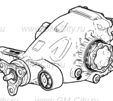Дифференциал ведущего моста задний Cadillac CTS ІІІ