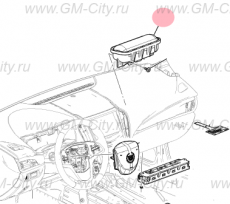 Подушка безопасности пассажира Cadillac CTS ІІІ