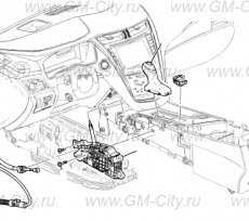 Трос акпп Cadillac CTS ІІІ