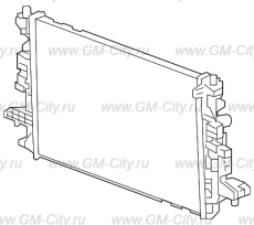 Радиатор охлаждения Chevrolet Volt II