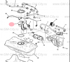 Топливный насос Chevrolet Volt II