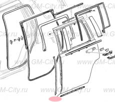 Дверь задняя правая Cadillac Escalade IV