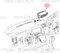 Подушка безопасности пассажира Cadillac Escalade IV