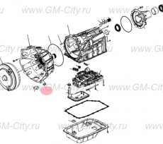 Заглушка картера акпп Cadillac Escalade ІІІ