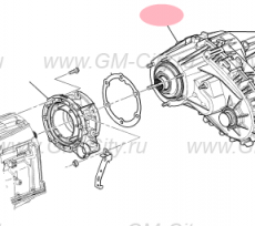 Корпус раздаточной коробки Cadillac Escalade ІІІ