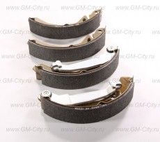 Колодки тормозные барабанные, комплект Chevrolet Spark M200