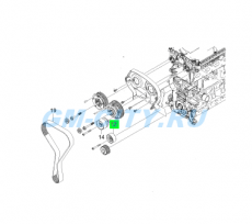 Ролик грм направляющий 1.4-1.8l Chevrolet Orlando