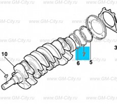 Кольцо ротора датчика положения коленвала Chevrolet Cobalt