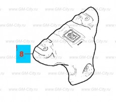 Защита теплового выпуска коллектора Chevrolet Cobalt