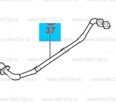 Трубка рвг Chevrolet Cobalt