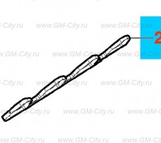 Прокладка впуска коллектора Chevrolet Cobalt