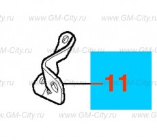 Кронштейн корпуса дроссельной заслонки Chevrolet Cobalt