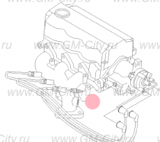 Свеча зажигания 0,8 Chevrolet Spark M200