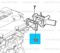 Прокладка выпуска воды Chevrolet Cobalt