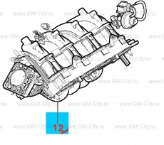 Коллектор внутренний Chevrolet Cobalt