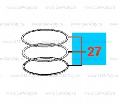 Комплект колец поршня Chevrolet Cobalt
