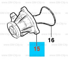 Помпа Daewoo Gentra