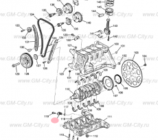 Датчик коленвала Chevrolet Volt I