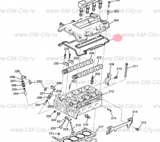 Прокладка клапанной крышки 1.4 Chevrolet Volt I