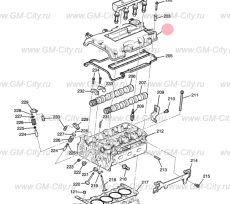 Клапанная крышка 1.4 Chevrolet Volt I