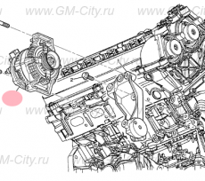 Генератор в сборе Cadillac SRX І