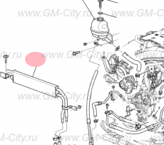 Охладитель гур Cadillac CTS ІІ
