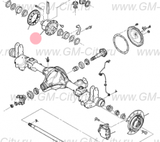 Корпус дифференциала Cadillac Escalade ІІІ