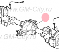 Муфта заднего дифференциала Cadillac Escalade ІІІ