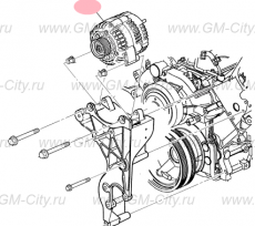 Генератор в сборе Cadillac Escalade ІІІ